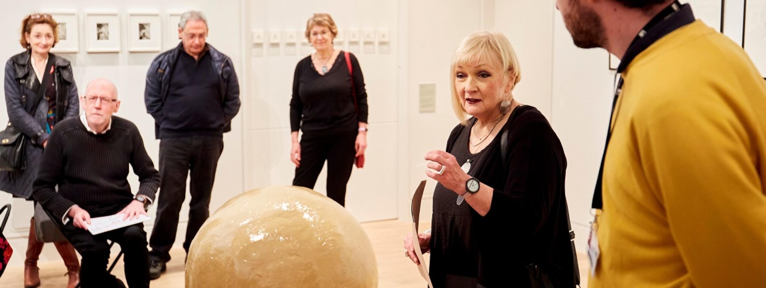 Our ArtistinResidence in conversation with Griselda Pollock Sir